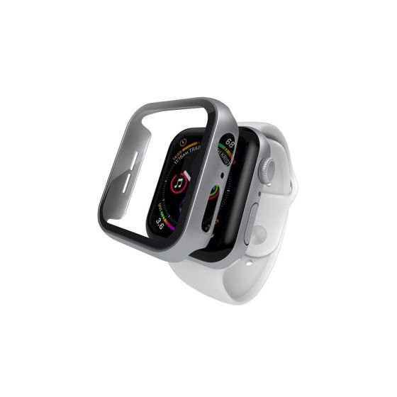 Hyphen Tempered Glass Screen Protector for Apple Watch Series SE and 4 to 6, 40mm, Silver - HAW-SL448608