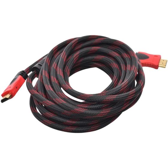 High Speed Cable Male Hdmi To Male Hdmi 5M - Red*Black