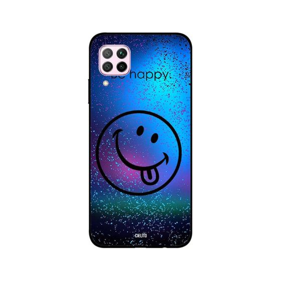 جراب ظهر سيليتو بطبعة عبارة Smiley Be Happy لهواوي نوفا 7i