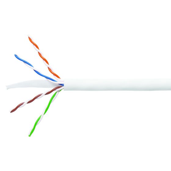 كابل Cat6 UTP كوم سكوب، طوله 304.8 متر، ابيض - 700216450- 3071E