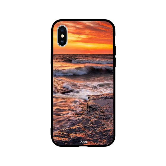 Ocean Waves Printed Back Cover for Apple iPhone XS Max
