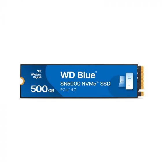 هارد SSD داخلي NVMe دبليو دي بلو SN5000، سعة 500 جيجا، M.2 2280، ازرق - WDS500G4B0E
