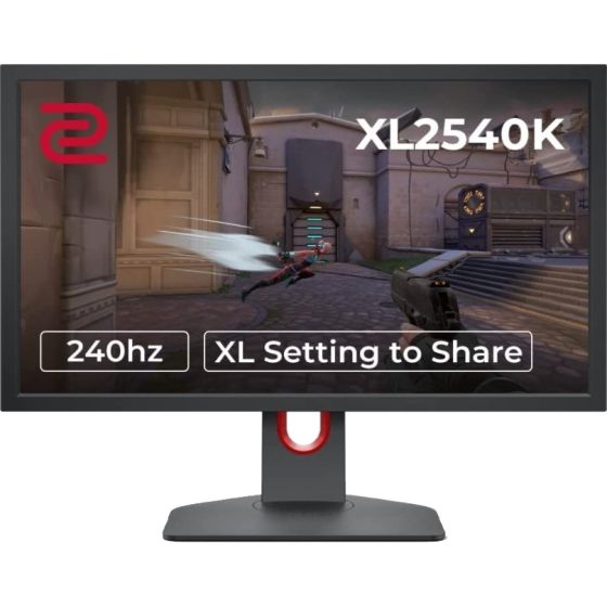 شاشة العاب بنكيو زوي، 24.5 بوصة FHD، اسود - XL2540K