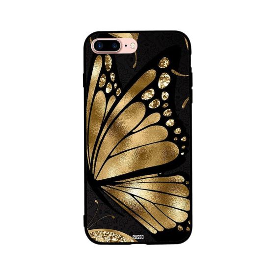 Golden Butterfly Concept Art Printed Back Cover for Apple iPhone 7 Plus