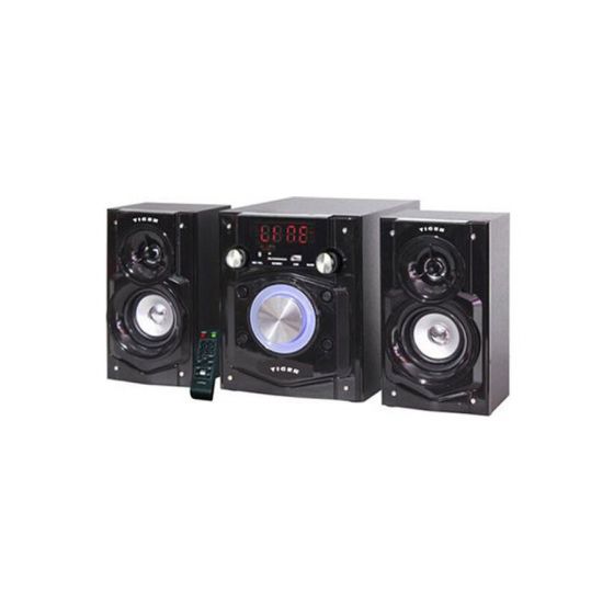 Tiger Subwoofer Speaker System with Remote Control, Black - R-2030