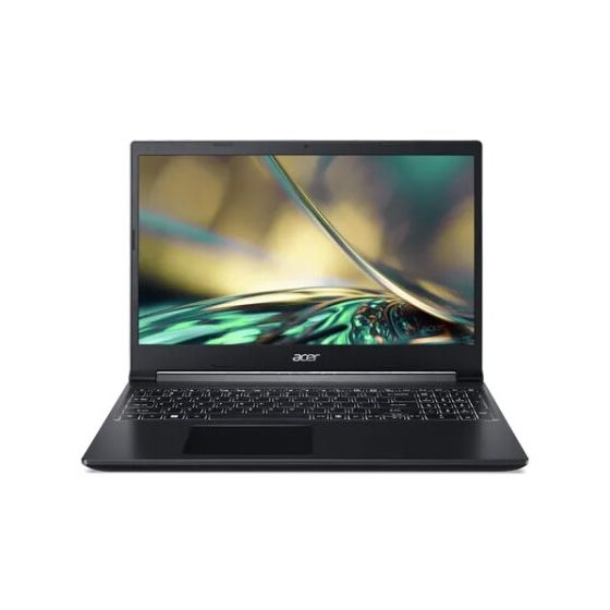 Acer Aspire 7 A715-43G-R3A6 Laptop, 15.6 Inch, AMD Ryzen 7 5825U, 512GB SSD, 16GB RAM, Nvidia GeForce RTX3050 4GB, FreeDos - Black