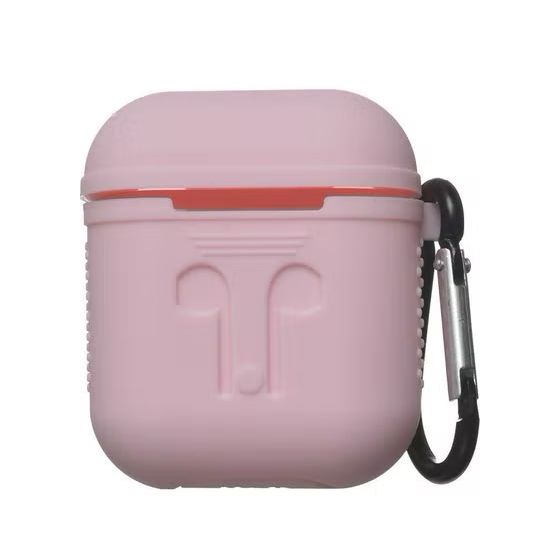 Rubber  Case for Apple AirPods- Pink