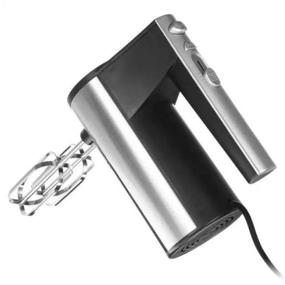 Sokany Electric Hand Mixer and Egg Beater, 300 Watt, Black and Silver - SK-6638