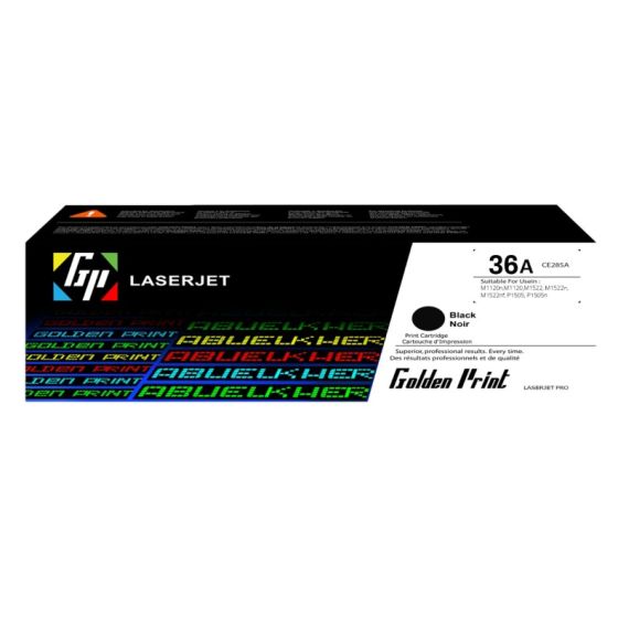 HP Golden Print 36A Ink Cartridge for Printers - Black