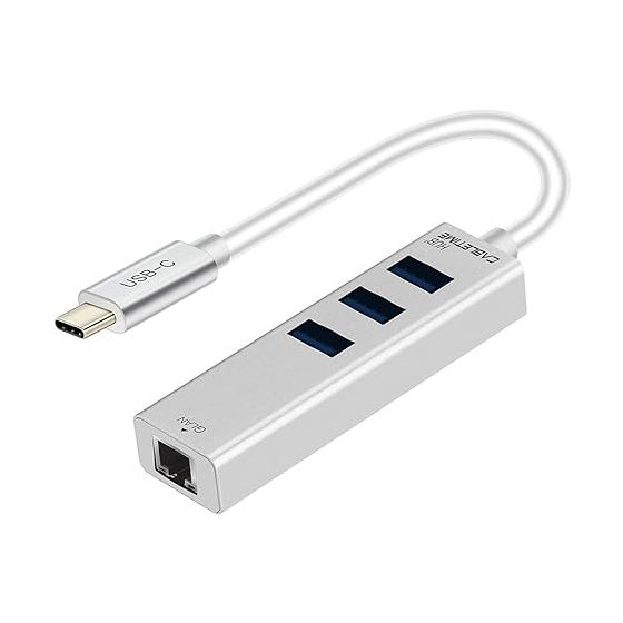 CABLETIME 4 In 1 USB Hub, White