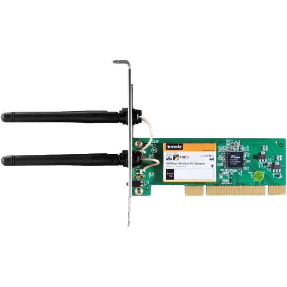Tenda Wireless PCI Network Interface Card, 300Mbps - W322P+ V2.0