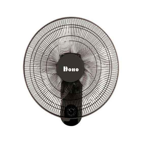 مروحة حائط هوهو، 18 بوصة، 80 وات، اسود - HW1801