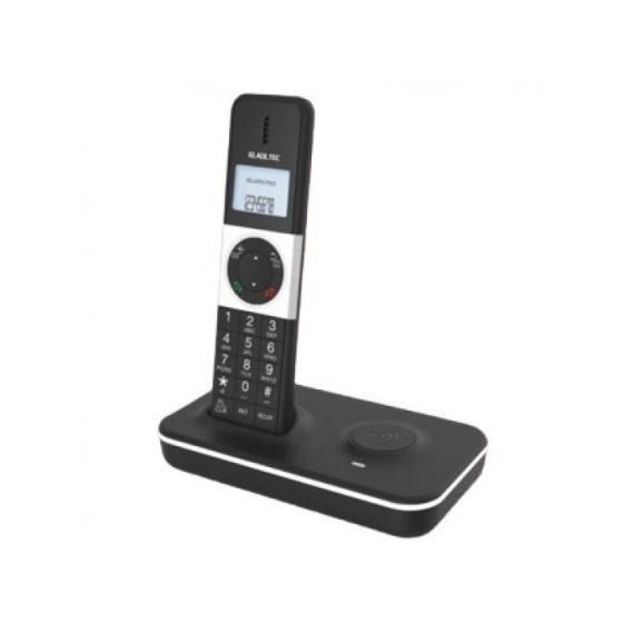 EL-ADL Tec Digital Cordless Phone with Handset, Black and White - D1002