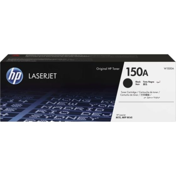 HP 150A Toner Cartridge, Black - W1500A