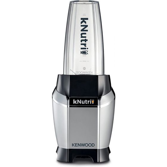 Kenwood Blender, 700ML, 600 Watt, with Tritan Smoothie2Go Bottle, Black and Silver- Bsp70.180Si