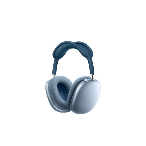 Max Wireless Over Ear Headphones with Microphone - Blue