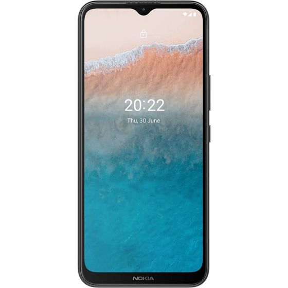 نوكيا C21 بلس، بشريحتين اتصال، سعة 64 جيجا، 4 جيجا رام، شبكة 4G LTE - رمادي