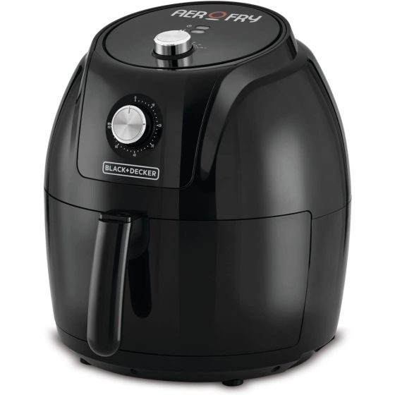 Black + Decker Aerofry Air Fryer, 5 Liters, 1800 Watt, Black - AF575-B5