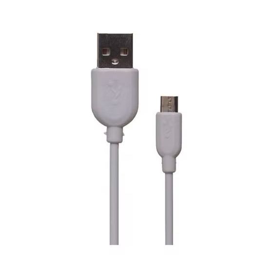 كابل بي زد اكس ميكرو USB، بطول 1 متر، ابيض - 4673198014