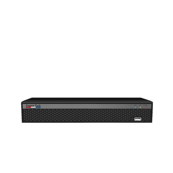 France Tech DVR, 8 ports, 5MP - Black