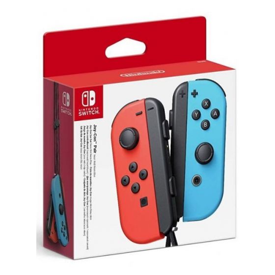 Nintendo Switch Joy-Con Controller Pair - Neon Red/Neon Blue
