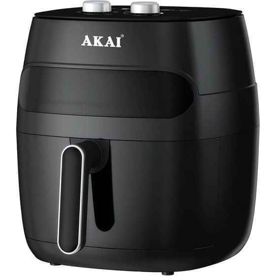 Akai Essential Digital Air Fryer, 5.5 Liters, 1350 Watt, Black - AK-200M-BK