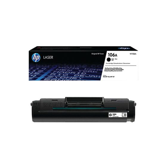 خرطوشة حبر اتش بي ليزر جيت - 106A  Black