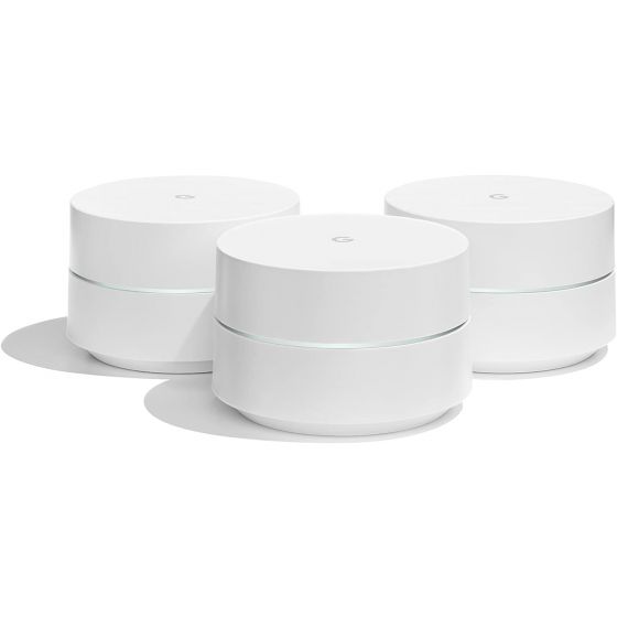 Google WiFi System, 3 Pack, White - NLS-1304-25