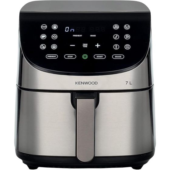 Kenwood Digital Air Fryer, 7 Liters, 1800 Watt, Silver - HFM80.000SS