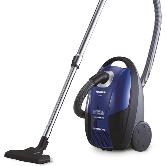 Panasonic Canister Vacuum Cleaner, 1900 Watt, Black and Blue - MC-CG711A349