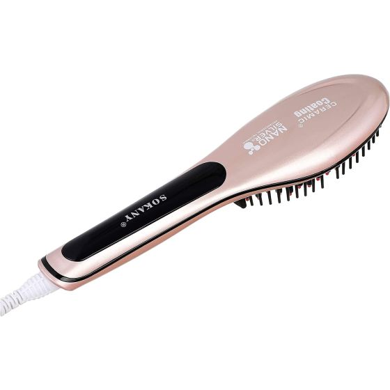 Sokany Hair Brush, 750F, Gold - SK-1006