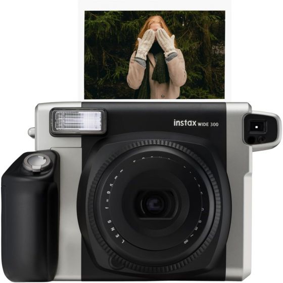 Fujifilm Instax Wide 300 Instant Film Camera - Black