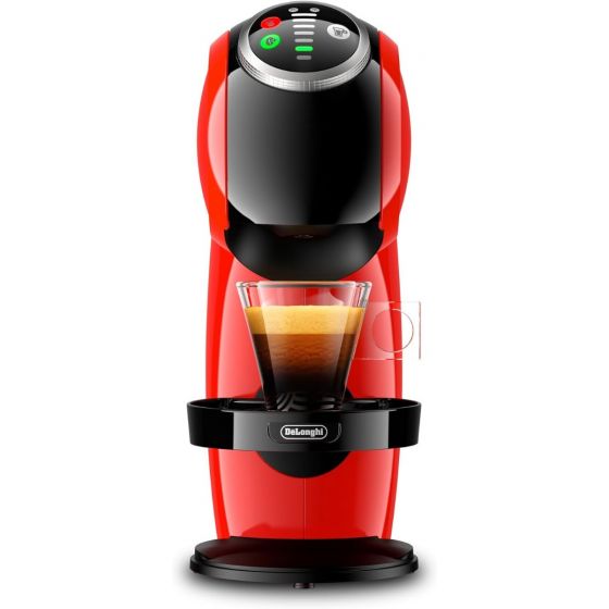 Delonghi Genio Plus Line Coffee Maker, 0.8 Liter, 1500 Watt, Red- edg315.r