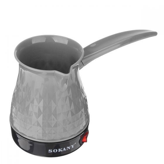 Sokany Turkish Coffee Maker, 600 Watt, Gray- Sk-219
