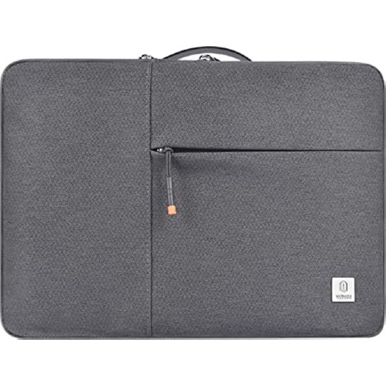 WIWU Alpha Double Layer Laptop Sleeve, 14 Inch, Grey