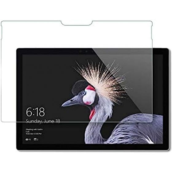 1pcs for Microsoft Surface Pro 7, Surface Pro 6, Surface Pro 5 and Surface Pro 4 Screen Protector, (Tempered Glass) anti Scratch, Bubble Free