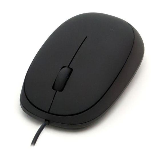 Iconz M02 Wired Optical Mouse, 1200 DPI - Black