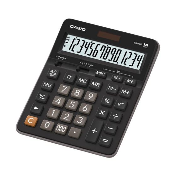 Casio Practical Calculator, Black - GX-14B