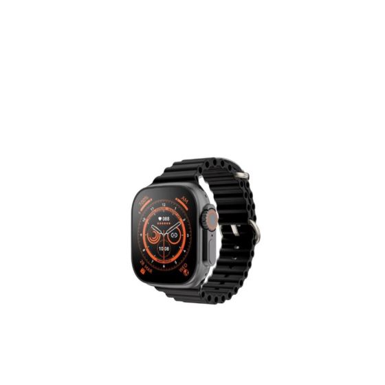 X8 Ultra Smart Watch, 2.08 Inch - Black