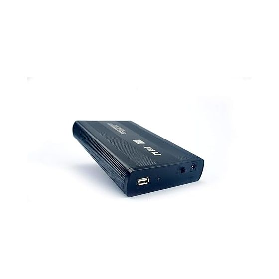 USB to SATA External Hard Disk Case for 3.5 Inch Devices - Black