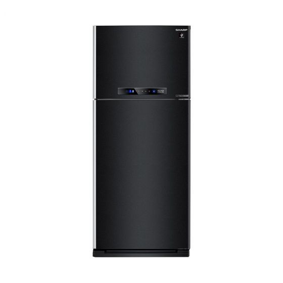 Sharp No-Frost Digital Refrigerator, 450 Liter, Inverter, Black-  SJ-PV58G-BK