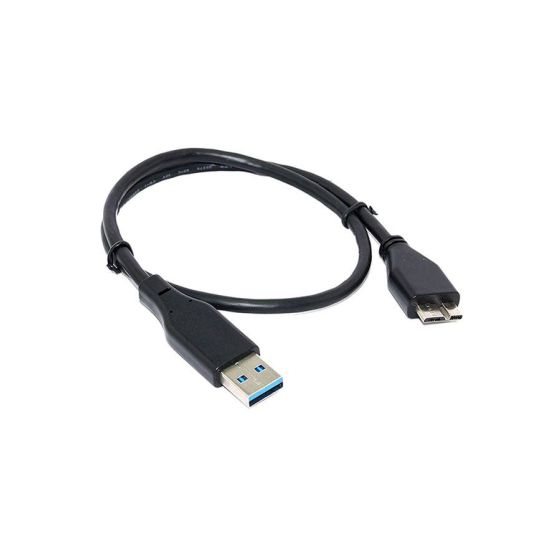 2B USB 3.0 Hard Disk Cable, 30 Cm, Black- DC-02-8