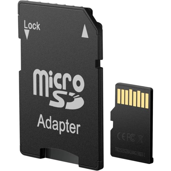 Hikvision C1 Micro SDHC Memory Card with Adapter, 32GB - Black