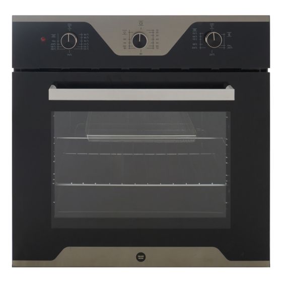 Fresh Modena Built-in Gas and Electric Oven, with Grill, 56 Liters, Black- 17514