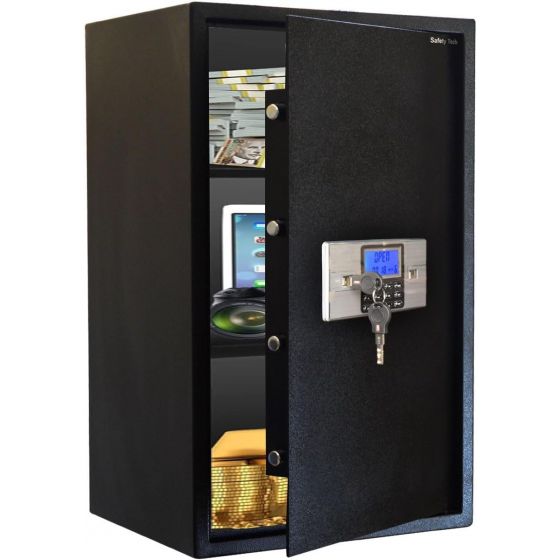 Safety Tech Jumbo Safe Box, Black - GN75 BLS
