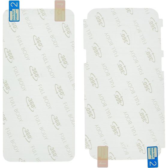 Front and Back Gelatin Screen Protector for Samsung Galaxy S9 - Clear