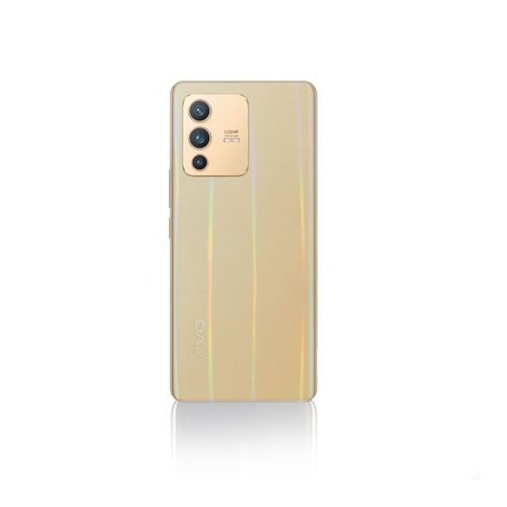 Armor Full Protection Back Shiny Screen with Colors Effect for Vivo V23 5G - Transparent
