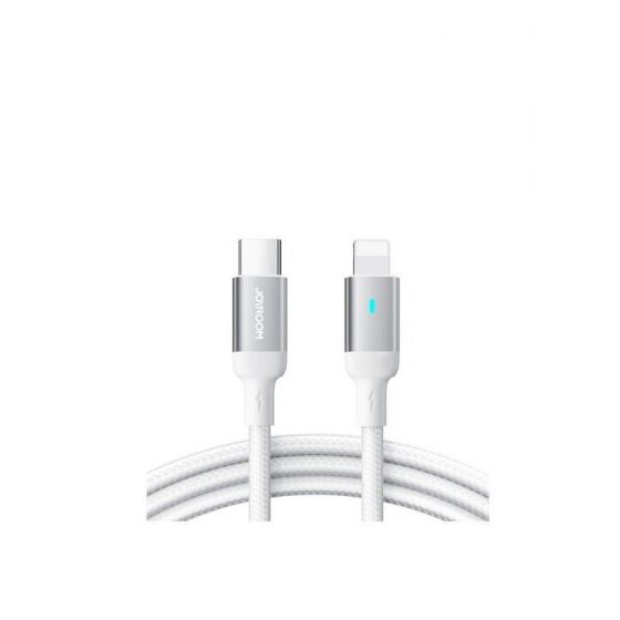 كابل USB-C الى لايتنينج جوي روم، 30 وات، 1.2 متر، ابيض - S-A10