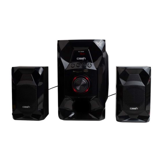 Crash Subwoofer 2.1 Wired Home Theatre, Black - ED 30000