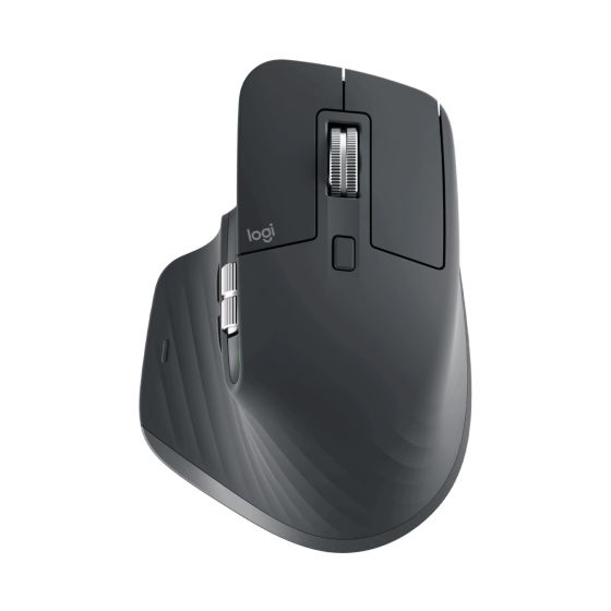 ماوس لاسلكي لوجيتك Mx ماستر 3S، دقة 8000 نقطة في البوصة، جرافيت - 910-006559